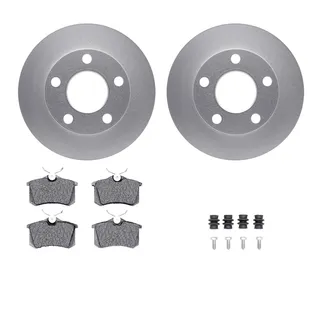 R1 Concepts WDWH1-74008 Brake Rotor- Carbon Coated W/ Ceramic Pads & Hdw